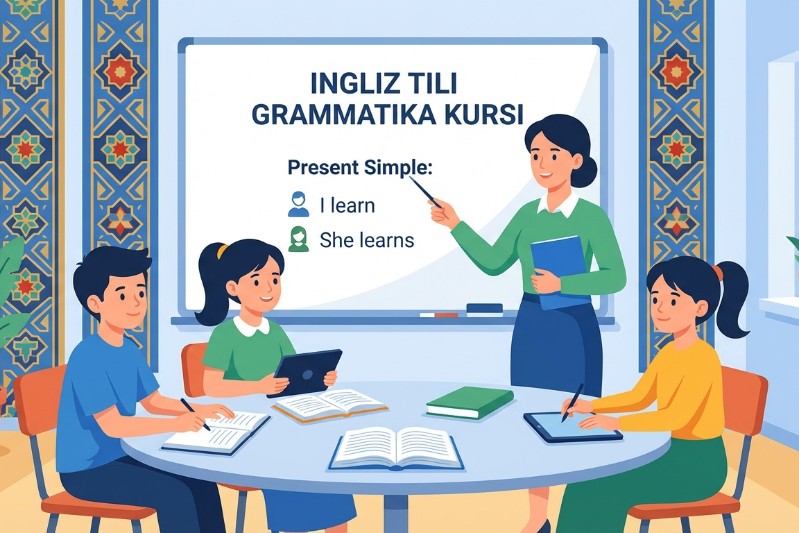 Ingliz tili - Noldan grammatika kursi